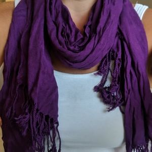 4/$15! Purple Scarf or Shawl